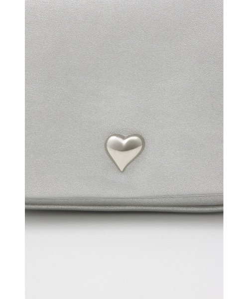 rienda(リエンダ)の「ブレイドハンドル2WAYバッグ(ショルダーバッグ・レディース・シルバー/ブラック・FREE)」の12枚目の写真