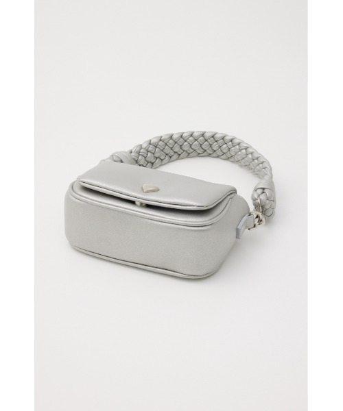 rienda(リエンダ)の「ブレイドハンドル2WAYバッグ(ショルダーバッグ・レディース・シルバー/ブラック・FREE)」の11枚目の写真