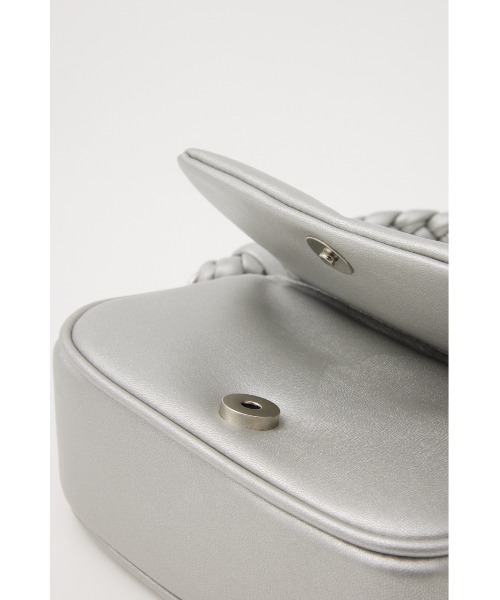 rienda(リエンダ)の「ブレイドハンドル2WAYバッグ(ショルダーバッグ・レディース・シルバー/ブラック・FREE)」の10枚目の写真