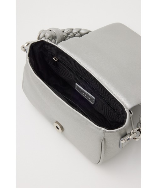 rienda(リエンダ)の「ブレイドハンドル2WAYバッグ(ショルダーバッグ・レディース・シルバー/ブラック・FREE)」の6枚目の写真