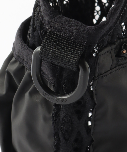 Snow Peak(スノーピーク)の「SNOWPEAK / スノーピーク Double Face Mesh Bottle Carrier(ショルダーバッグ・メンズ・ブラック・FREE)」の10枚目の写真