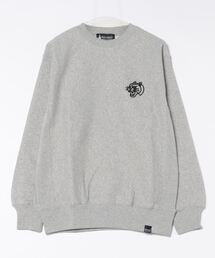 【BIRTHREAD】タトゥー刺繍12.7ozクルーネックスウェット/メンズ