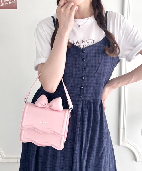 セール】トップリボン2WAYショルダーバッグ（ショルダーバッグ