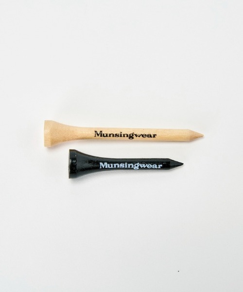 MUNSINGWEAR(マンシングウェア)の「ケース入りティー(ゴルフグッズ・メンズ・ブラック×ベージュ・F)」の4枚目の写真