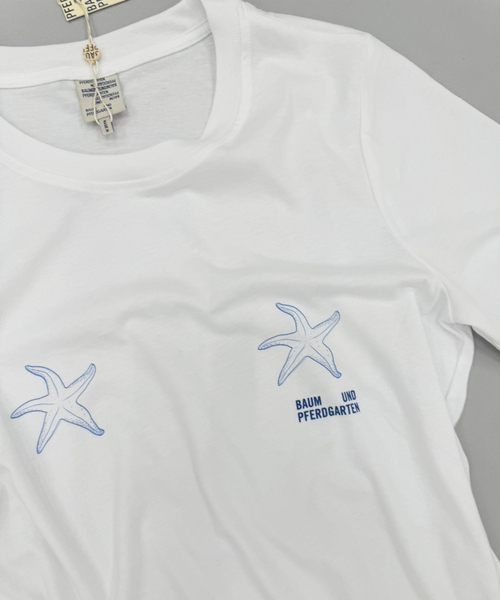 BAUM UND PFERDGARTEN(バウムウンドヘルガーデン)の「【BAUM UND PFERDGARTEN/バウム ウンド ヘルガーデン】starfish tee(Tシャツ/カットソー・レディース・ホワイト・SMALL)」の16枚目の写真