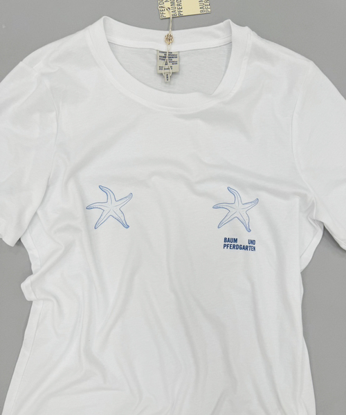 BAUM UND PFERDGARTEN(バウムウンドヘルガーデン)の「【BAUM UND PFERDGARTEN/バウム ウンド ヘルガーデン】starfish tee(Tシャツ/カットソー・レディース・ホワイト・SMALL)」の15枚目の写真