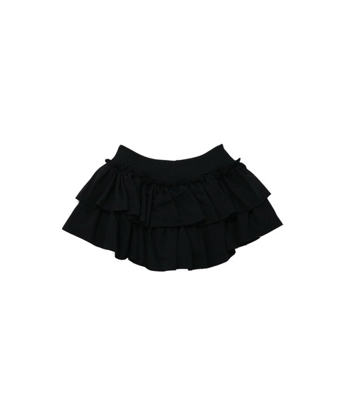 MAMC ミニスカート　ショートパンツ　フリル　キュロット セール】フリル キュロット ショートパンツ ミニスカート