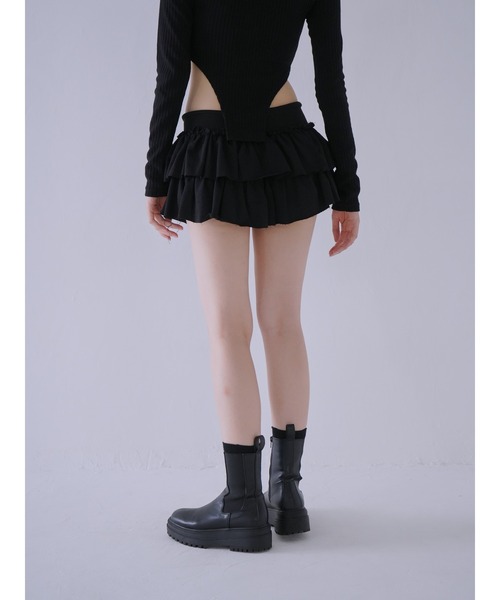 MAMC ミニスカート　ショートパンツ　フリル　キュロット MAMC ミニスカート ショートパンツ フリル キュロット 楽天市場