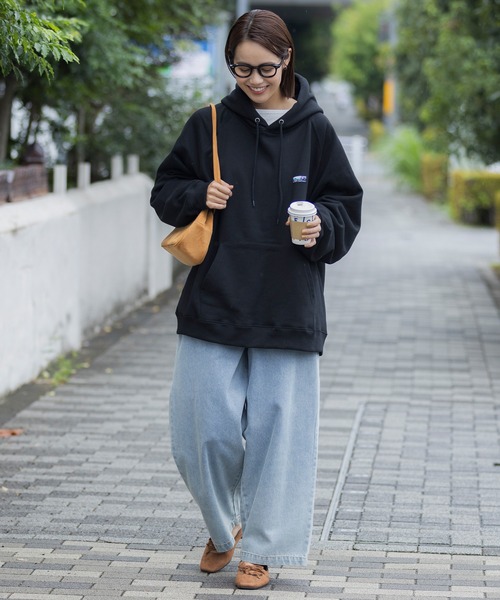 【セール】ヘビーウェイトファンクショナルUSAコットン ビッグシルエット バックプリントラグランスリーブプルオーバーパーカー【THE CRAFT CREW PRODUCTS】（パーカー）｜THE CRAFT CREW PRODUCTS（ザクラフトクループロダクツ）