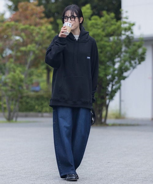 【セール】ヘビーウェイトファンクショナルUSAコットン ビッグシルエット バックプリントラグランスリーブプルオーバーパーカー【THE CRAFT CREW PRODUCTS】（パーカー）｜THE CRAFT CREW PRODUCTS（ザクラフトクループロダクツ）