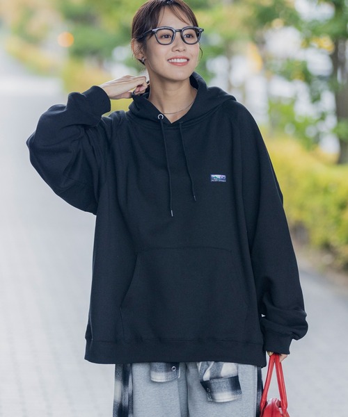 【セール】ヘビーウェイトファンクショナルUSAコットン ビッグシルエット バックプリントラグランスリーブプルオーバーパーカー【THE CRAFT CREW PRODUCTS】（パーカー）｜THE CRAFT CREW PRODUCTS（ザクラフトクループロダクツ）