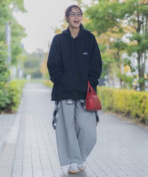 【セール】ヘビーウェイトファンクショナルUSAコットン ビッグシルエット バックプリントラグランスリーブプルオーバーパーカー【THE CRAFT CREW PRODUCTS】（パーカー）｜THE CRAFT CREW PRODUCTS（ザクラフトクループロダクツ）