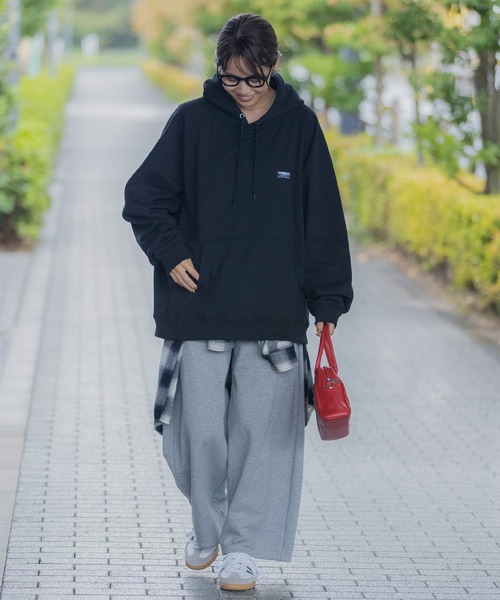 【セール】ヘビーウェイトファンクショナルUSAコットン ビッグシルエット バックプリントラグランスリーブプルオーバーパーカー【THE CRAFT CREW PRODUCTS】（パーカー）｜THE CRAFT CREW PRODUCTS（ザクラフトクループロダクツ）