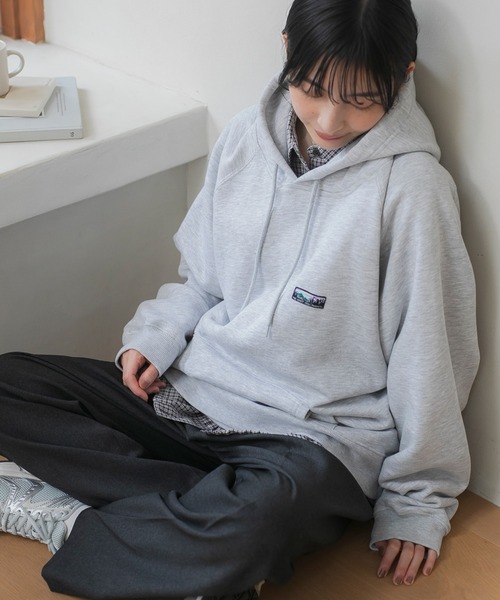 【セール】ヘビーウェイトファンクショナルUSAコットン ビッグシルエット バックプリントラグランスリーブプルオーバーパーカー【THE CRAFT CREW PRODUCTS】（パーカー）｜THE CRAFT CREW PRODUCTS（ザクラフトクループロダクツ）