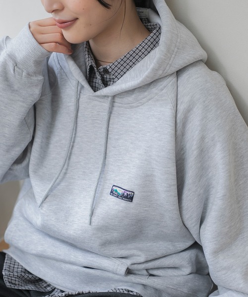 【セール】ヘビーウェイトファンクショナルUSAコットン ビッグシルエット バックプリントラグランスリーブプルオーバーパーカー【THE CRAFT CREW PRODUCTS】（パーカー）｜THE CRAFT CREW PRODUCTS（ザクラフトクループロダクツ）