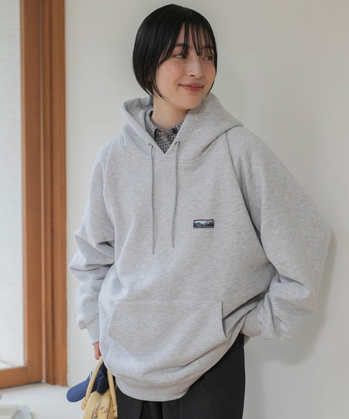 【セール】ヘビーウェイトファンクショナルUSAコットン ビッグシルエット バックプリントラグランスリーブプルオーバーパーカー【THE CRAFT CREW PRODUCTS】（パーカー）｜THE CRAFT CREW PRODUCTS（ザクラフトクループロダクツ）