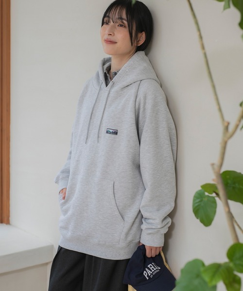 【セール】ヘビーウェイトファンクショナルUSAコットン ビッグシルエット バックプリントラグランスリーブプルオーバーパーカー【THE CRAFT CREW PRODUCTS】（パーカー）｜THE CRAFT CREW PRODUCTS（ザクラフトクループロダクツ）