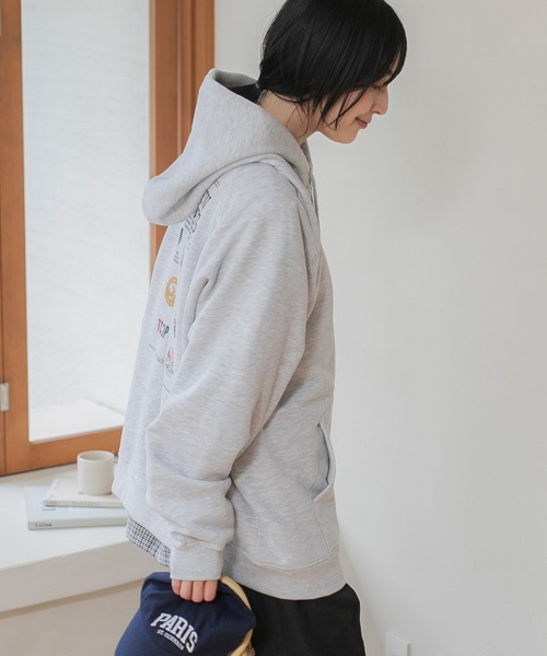 【セール】ヘビーウェイトファンクショナルUSAコットン ビッグシルエット バックプリントラグランスリーブプルオーバーパーカー【THE CRAFT CREW PRODUCTS】（パーカー）｜THE CRAFT CREW PRODUCTS（ザクラフトクループロダクツ）