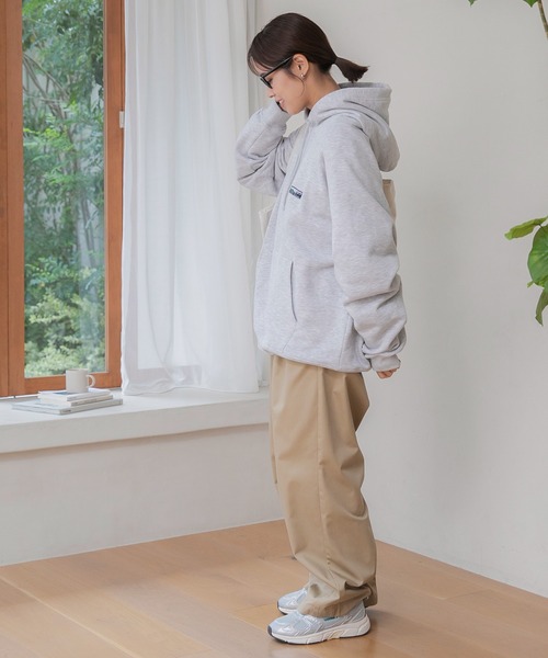 【セール】ヘビーウェイトファンクショナルUSAコットン ビッグシルエット バックプリントラグランスリーブプルオーバーパーカー【THE CRAFT CREW PRODUCTS】（パーカー）｜THE CRAFT CREW PRODUCTS（ザクラフトクループロダクツ）