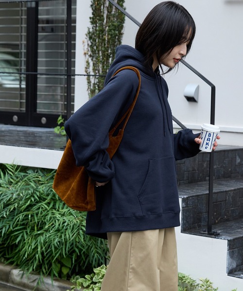 【セール】ヘビーウェイトファンクショナルUSAコットン ビッグシルエット バックプリントラグランスリーブプルオーバーパーカー【THE CRAFT CREW PRODUCTS】（パーカー）｜THE CRAFT CREW PRODUCTS（ザクラフトクループロダクツ）