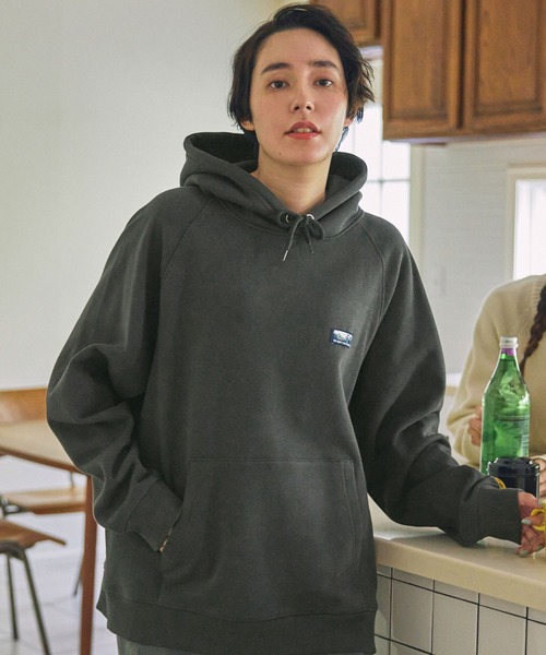 【セール】ヘビーウェイトファンクショナルUSAコットン ビッグシルエット バックプリントラグランスリーブプルオーバーパーカー【THE CRAFT CREW PRODUCTS】（パーカー）｜THE CRAFT CREW PRODUCTS（ザクラフトクループロダクツ）