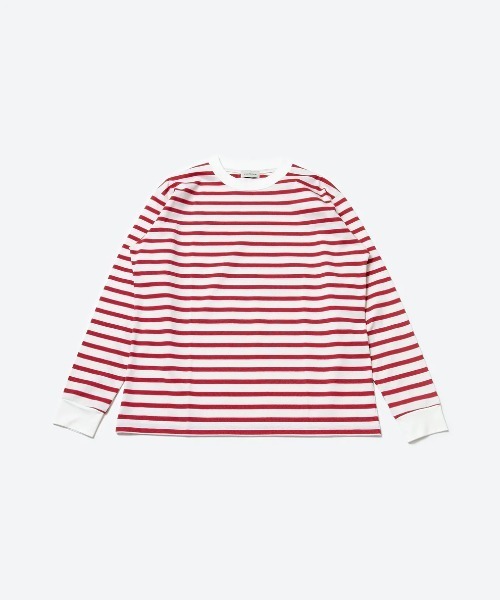 FACTOTUM(ファクトタム)の「【FACTOTUM】 Border Long Sleeve T(Tシャツ/カットソー・メンズ・ネイビー系/レッド系・46/48)」の10枚目の写真