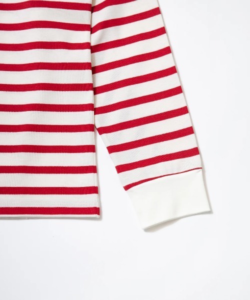 FACTOTUM(ファクトタム)の「【FACTOTUM】 Border Long Sleeve T(Tシャツ/カットソー・メンズ・ネイビー系/レッド系・46/48)」の6枚目の写真