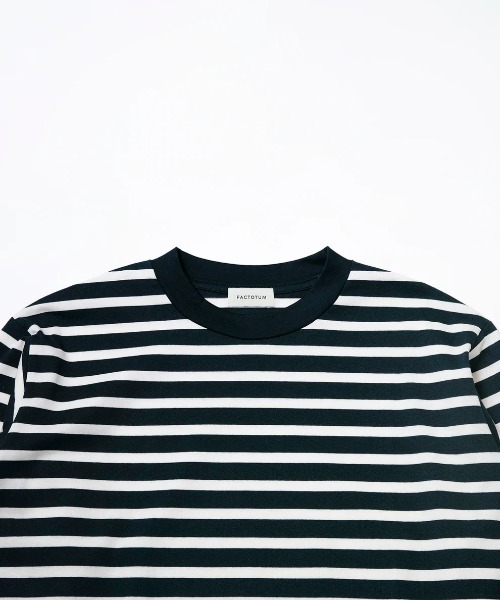 FACTOTUM(ファクトタム)の「【FACTOTUM】 Border Long Sleeve T(Tシャツ/カットソー・メンズ・ネイビー系/レッド系・46/48)」の9枚目の写真