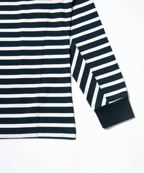 FACTOTUM(ファクトタム)の「【FACTOTUM】 Border Long Sleeve T(Tシャツ/カットソー・メンズ・ネイビー系/レッド系・46/48)」の5枚目の写真