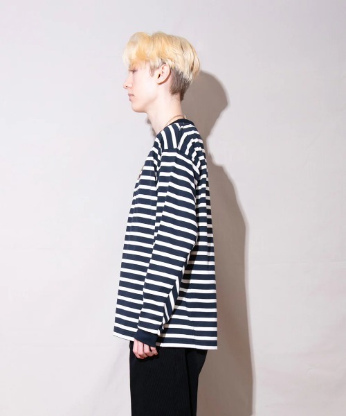 FACTOTUM(ファクトタム)の「【FACTOTUM】 Border Long Sleeve T(Tシャツ/カットソー・メンズ・ネイビー系/レッド系・46/48)」の22枚目の写真