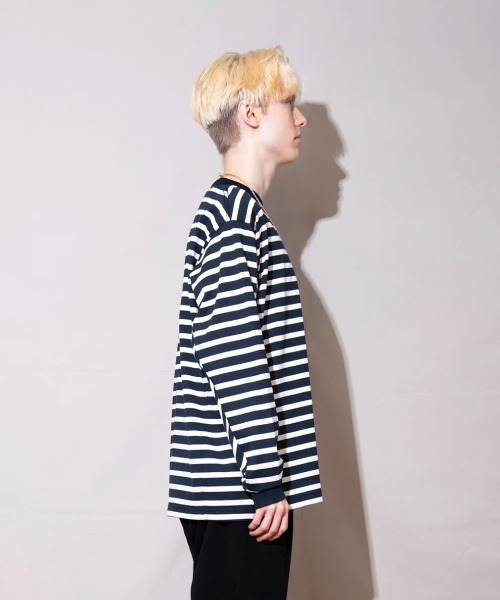 FACTOTUM(ファクトタム)の「【FACTOTUM】 Border Long Sleeve T(Tシャツ/カットソー・メンズ・ネイビー系/レッド系・46/48)」の20枚目の写真