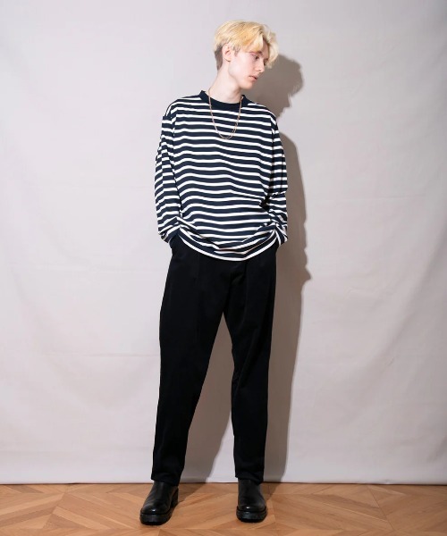 FACTOTUM(ファクトタム)の「【FACTOTUM】 Border Long Sleeve T(Tシャツ/カットソー・メンズ・ネイビー系/レッド系・46/48)」の19枚目の写真