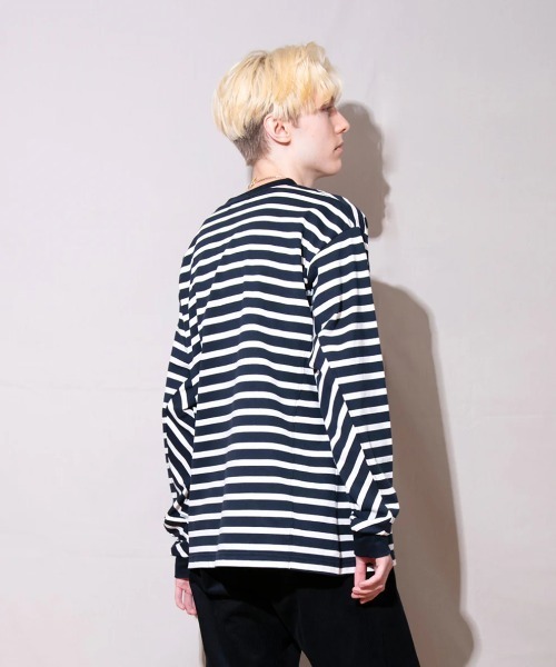 FACTOTUM(ファクトタム)の「【FACTOTUM】 Border Long Sleeve T(Tシャツ/カットソー・メンズ・ネイビー系/レッド系・46/48)」の18枚目の写真