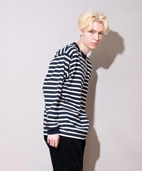 FACTOTUM(ファクトタム)の「【FACTOTUM】 Border Long Sleeve T(Tシャツ/カットソー・メンズ・ネイビー系/レッド系・46/48)」の17枚目の写真