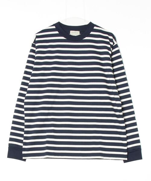 FACTOTUM(ファクトタム)の「【FACTOTUM】 Border Long Sleeve T(Tシャツ/カットソー・メンズ・ネイビー系/レッド系・46/48)」の4枚目の写真