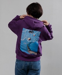 【MEN , WOMEN】不純喫茶ドープ バックプリントパーカー