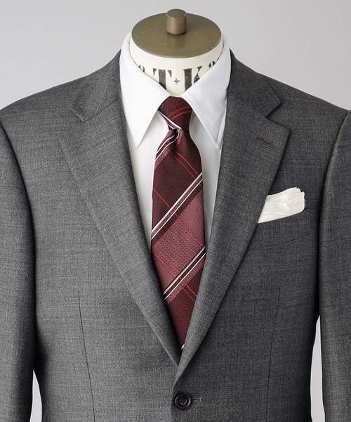 【セール】【THE FLAGSHIP】紗綾紋ストライプ ネクタイ（ネクタイ）｜TAKEO KIKUCHI（タケオキクチ）