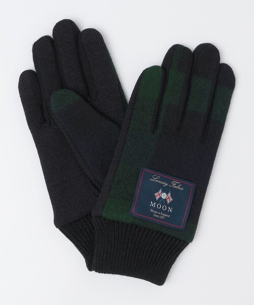 SHIPS(シップス)の「SHIPS: MOON ニット グローブ(手袋・メンズ・ブラック/グレー/ダークブルー/ネイビー/ダークグレー・ONE SIZE)」の5枚目の写真