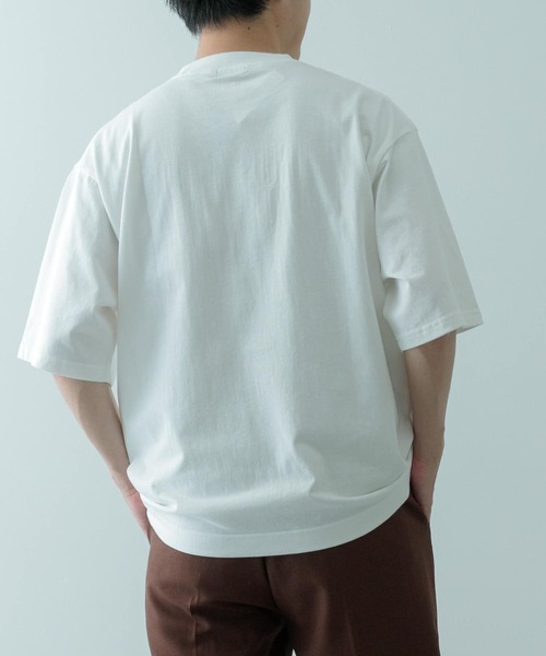 ITEMS URBANRESEARCH（アイテムズ アーバンリサーチ）の「サガラ刺繍 Tシャツ Brush Up（Tシャツ/カットソー・メンズ・ブラック/ホワイト・MEDIUM/LARGE）」の18枚目の写真