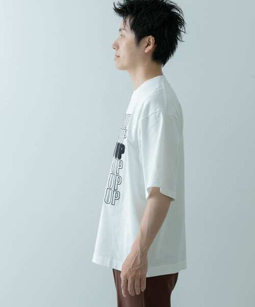 ITEMS URBANRESEARCH（アイテムズ アーバンリサーチ）の「サガラ刺繍 Tシャツ Brush Up（Tシャツ/カットソー・メンズ・ブラック/ホワイト・MEDIUM/LARGE）」の15枚目の写真