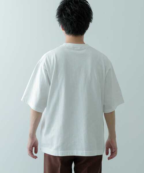 ITEMS URBANRESEARCH（アイテムズ アーバンリサーチ）の「サガラ刺繍 Tシャツ Brush Up（Tシャツ/カットソー・メンズ・ブラック/ホワイト・MEDIUM/LARGE）」の14枚目の写真