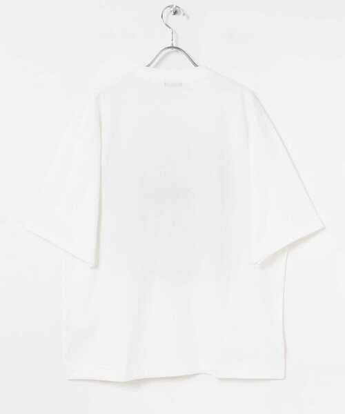 ITEMS URBANRESEARCH（アイテムズ アーバンリサーチ）の「サガラ刺繍 Tシャツ Brush Up（Tシャツ/カットソー・メンズ・ブラック/ホワイト・MEDIUM/LARGE）」の6枚目の写真