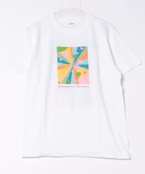 NO WAY(ノーウェイ)の「/Spread Love/オリジナルプリント S/S T(Tシャツ/カットソー・レディース・ホワイト/ブラック・MEDIUM/LARGE/SMALL)」の2枚目の写真