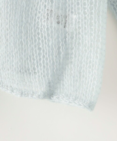 Steven Alan(スティーブンアラン)の「<Steven Alan>モヘヤ ミックス ニット カーディガン(カーディガン/ボレロ・レディース・ピンク/ライトブルー・FREE)」の18枚目の写真