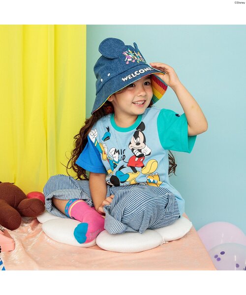 Disney（ディズニー）の「ディズニーキャラクター　POPソックス（ソックス/靴下・キッズ・グリーン/ピンク・15 /18/21）」の11枚目の写真