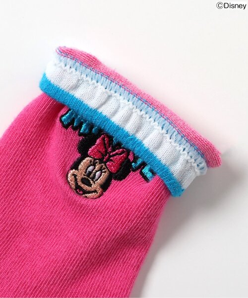 Disney（ディズニー）の「ディズニーキャラクター　POPソックス（ソックス/靴下・キッズ・グリーン/ピンク・15 /18/21）」の6枚目の写真