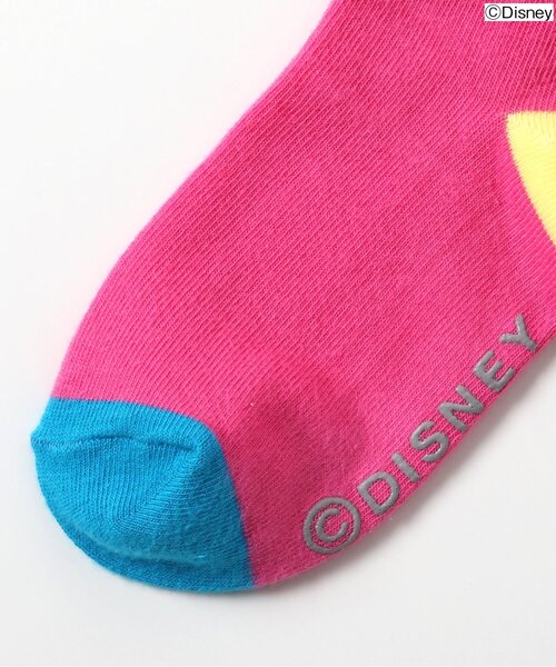 Disney（ディズニー）の「ディズニーキャラクター　POPソックス（ソックス/靴下・キッズ・グリーン/ピンク・15 /18/21）」の7枚目の写真