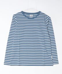 ティゴラ TIGORA ボーダーロングTシャツ