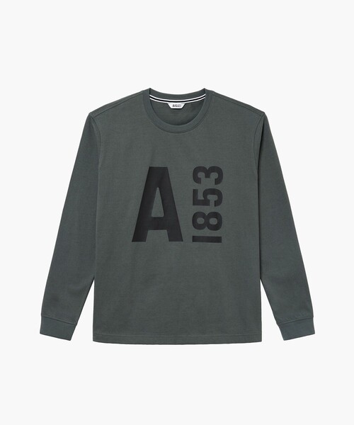 AIGLE / エーグル 【EC限定】ヘビーウェイト オーバーサイズ  ビッグロゴロンT / 長袖Tシャツ AIGLE（エーグル）の「【EC限定】ヘビーウェイト オーバーサイズ