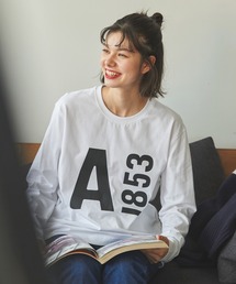 AIGLE | 【EC限定】ヘビーウェイト オーバーサイズ  ビッグロゴロンT / 長袖Tシャツ(Tシャツ/カットソー)